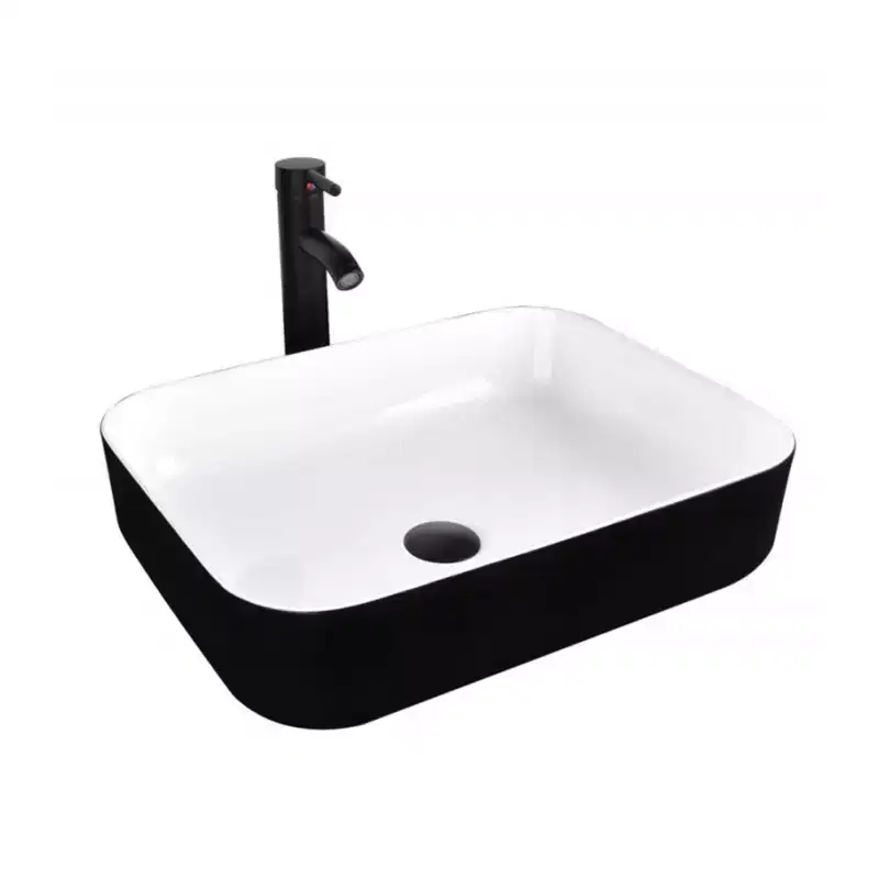 24 in. W x 19 in. D x 32 in. H Bath Vanity in Gray with Mirror and Sink Set