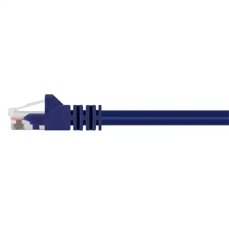Monoprice Cat6 Ethernet Patch Cable - 7 Feet - Purple | Network Internet Cord - RJ45, Stranded, 550Mhz, UTP, Pure Bare Copper Wire, 24AWG