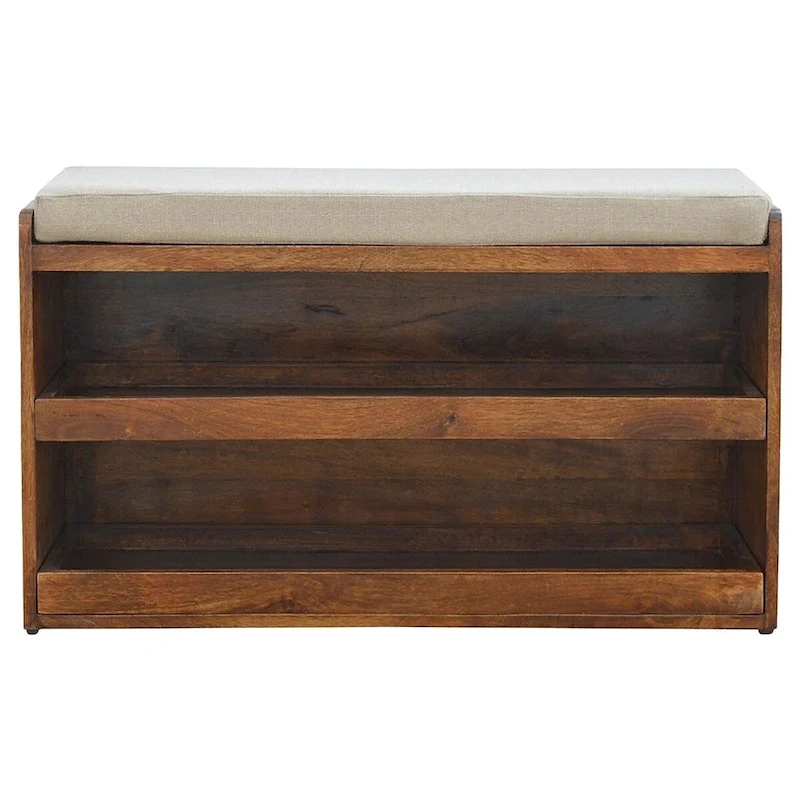 Pull Out Shoe Storage Bench