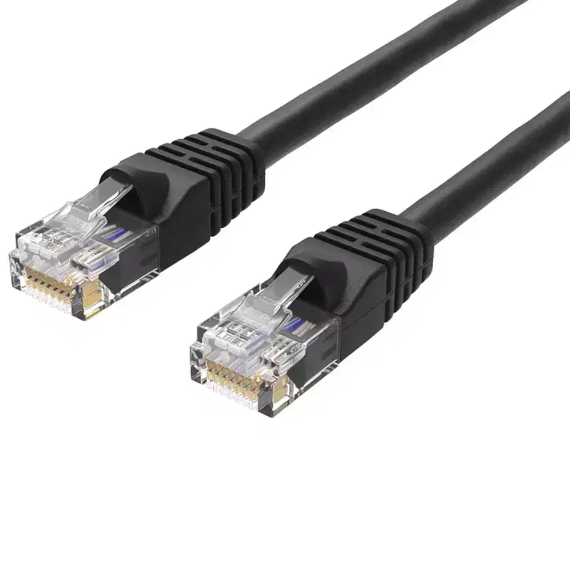SANOXY Cables and Adapters; 50ft Cat6 550 MHz UTP Snagless Ethernet Network Patch Cable, Black
