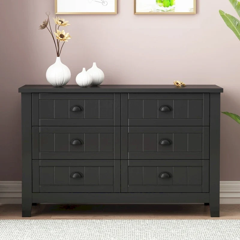 Drawer Dresser side cabinet,buffet sideboard,buffet service counter, solid wood frame,plasticdoor panel