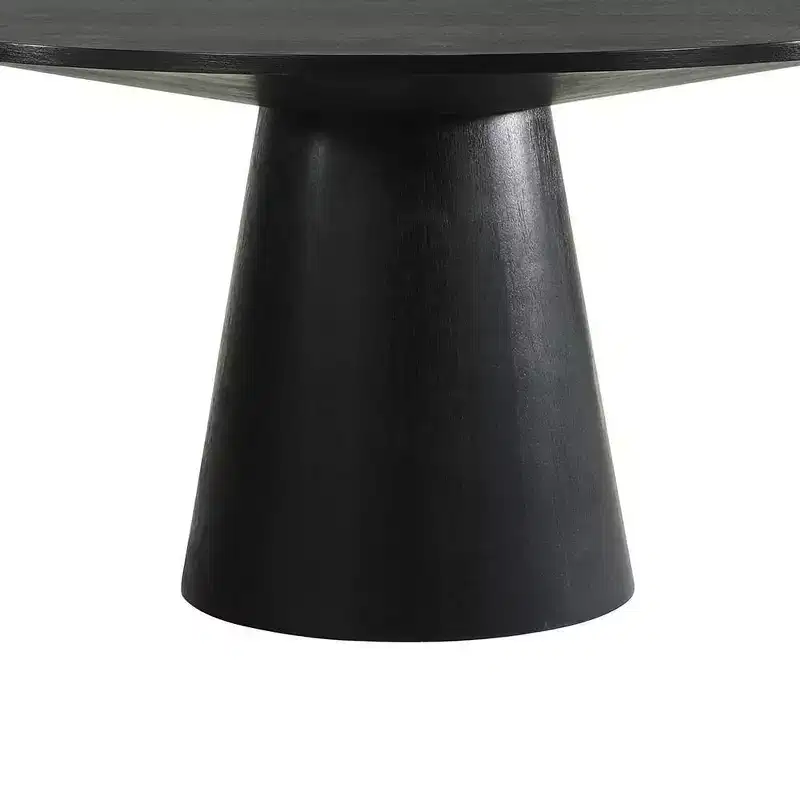 59" Froja Dining Table Black Finish - Acme Furniture