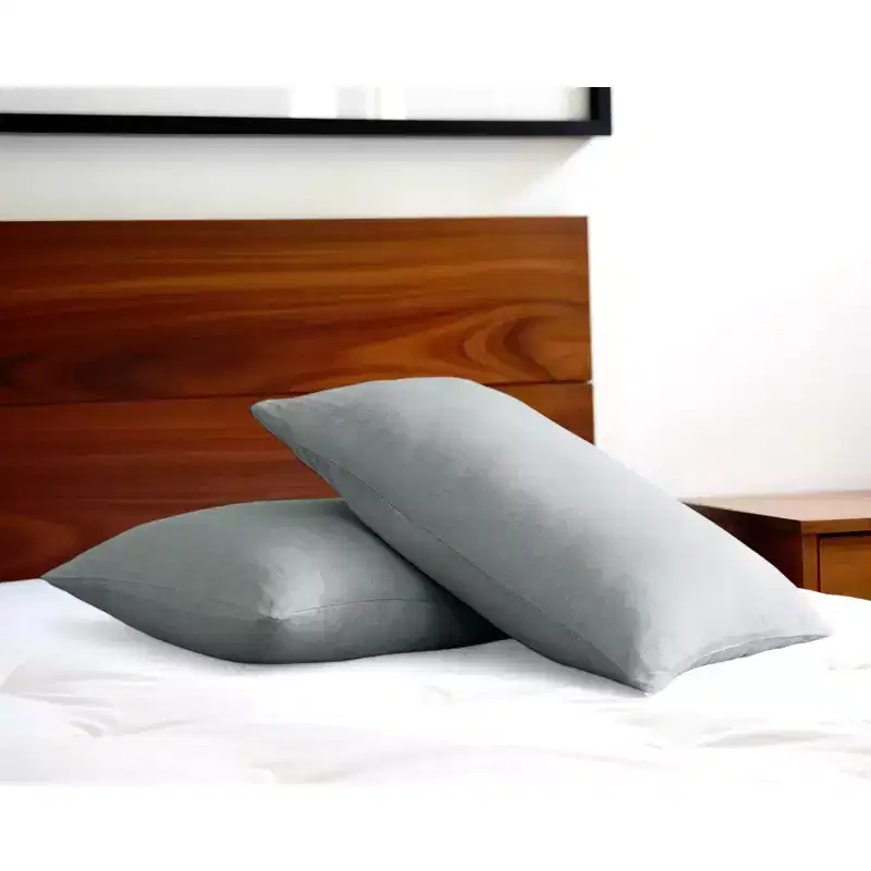 Set of Two Linen Pillowcases