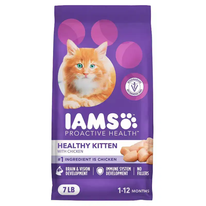 IAMS Proactive Health with Chicken Kitten Premium Dry Cat Food