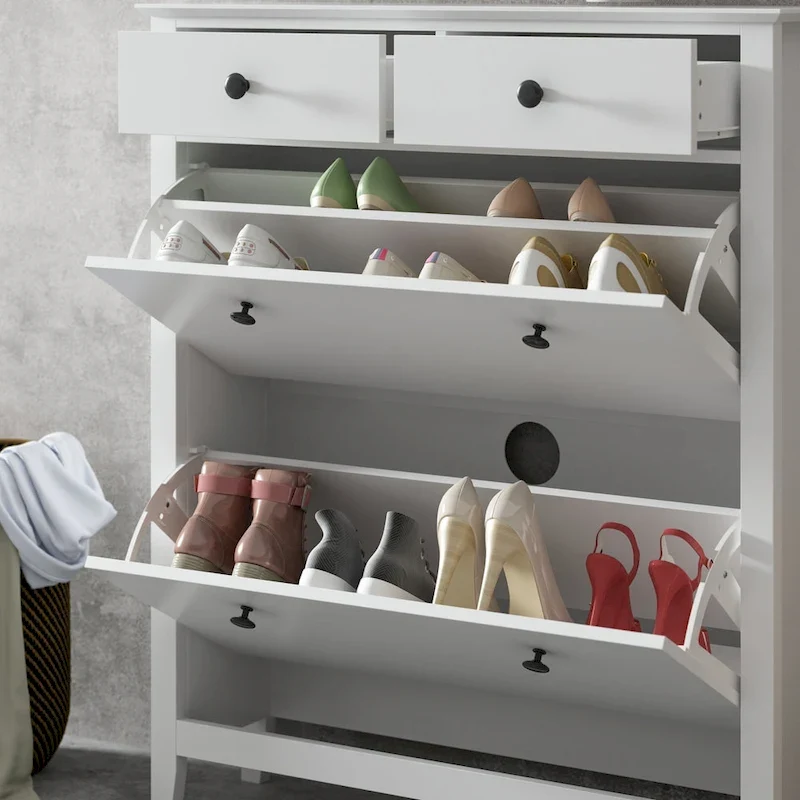 Shoe Cabinet Freestanding Storage Cabinet Shoe Rack Storage Organizer