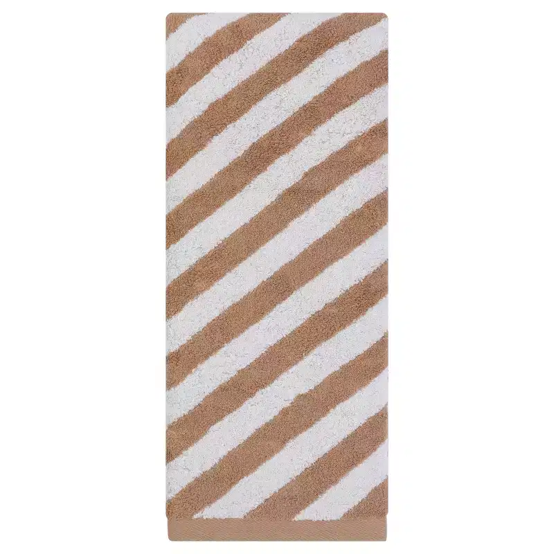 REGALWOVEN Striped Pure Cotton, Absorbent and Quick Dry Bathroom Towel for Bathroom
