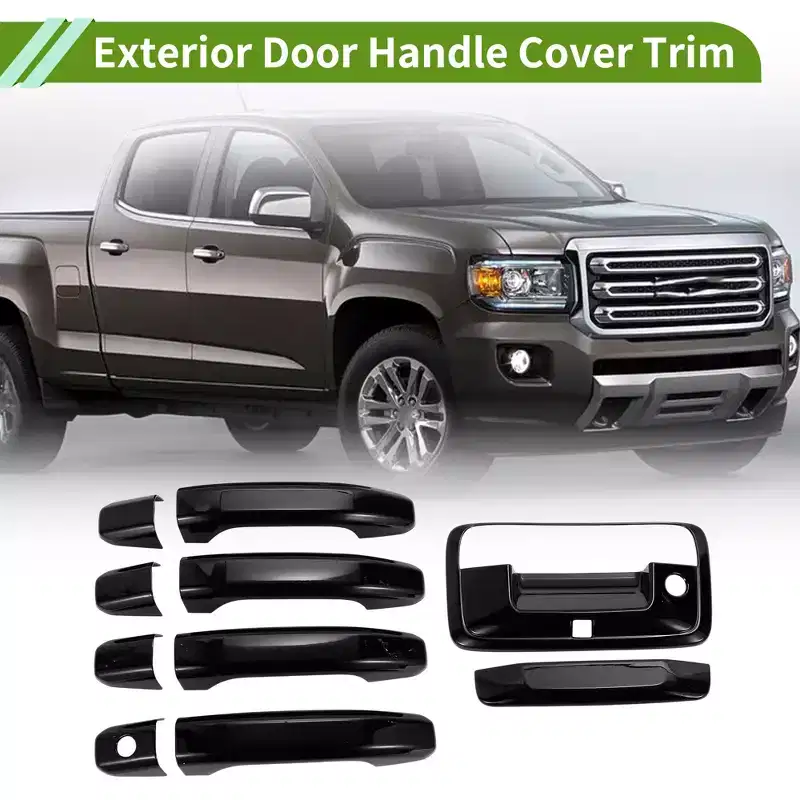 Unique Bargains Exterior Door Handle Cover for Chevrolet Colorado 1 Set