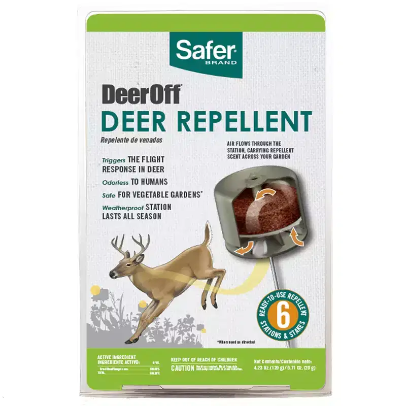 Safer Brand Deer Off Repellent Station Stake For Deer 6 pk (Case of 6)