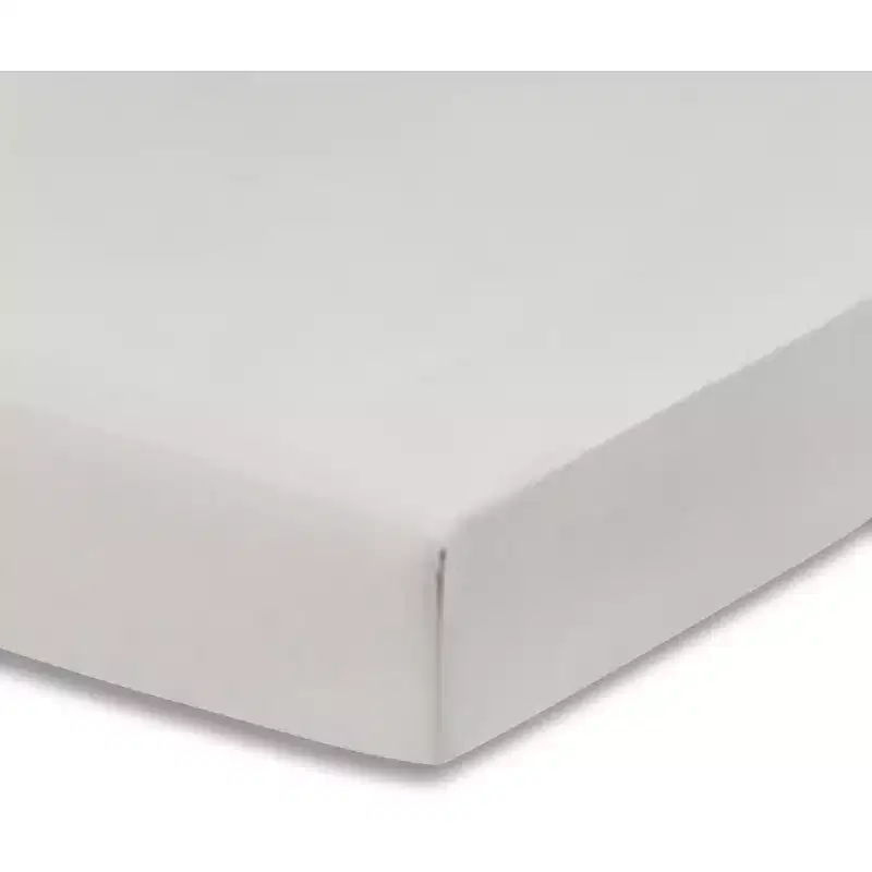 Everyday Kids Gray Fitted Crib Sheet  Soft 100% Microfiber  Fits Standard Crib Mattress 28 x 52  Breathable Baby Nursery Bedding