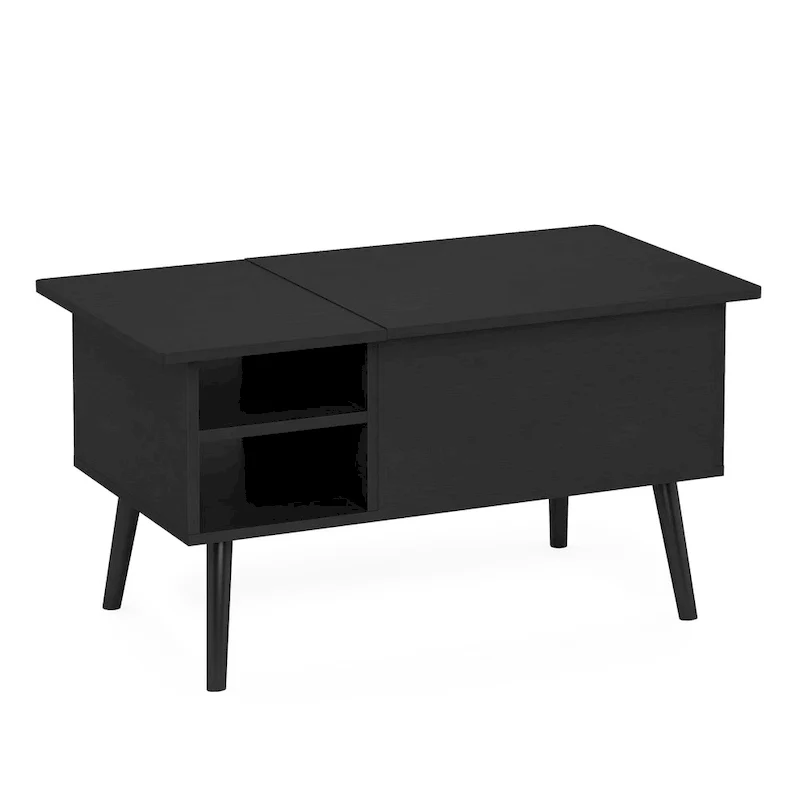 Furinno Jensen Lift Top Coffee Table With Wooden Leg