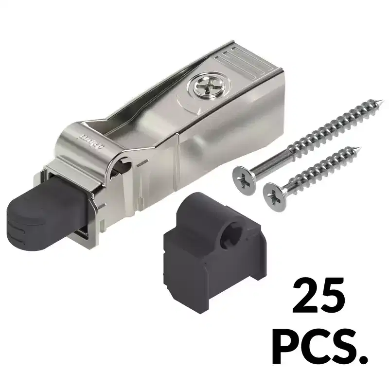 Blum BLUMOTION for Doors (25 Pack), Soft-Close Adapter for COMPACT Hinges, Includes Spacer and Screws for Face Frame Cabinets