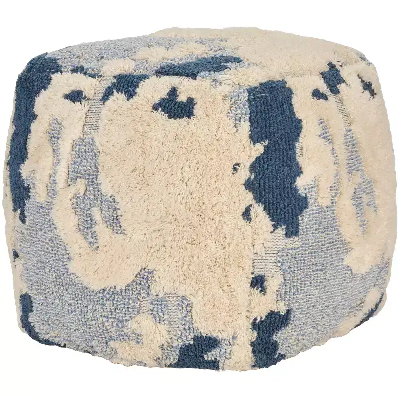 Mina Victory Lifestyle Abstract Indoor Pouf