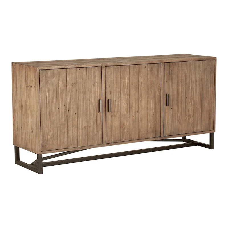Aurelle Home Semi-gloss Lacquer and Water-based Stain Sideboard