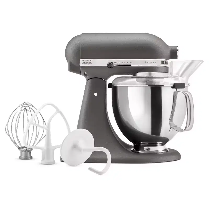 KitchenAid Artisan Series 5qt 10-Speed Stand Mixer Imperial Gray - Hearth & Hand™ with Magnolia: Metal, 325W, Dishwasher-Safe