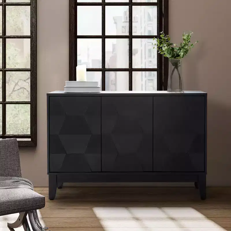Severo 45 Wide Sideboard With Adjustable Shelf| ART OF LIVING DESIGNS