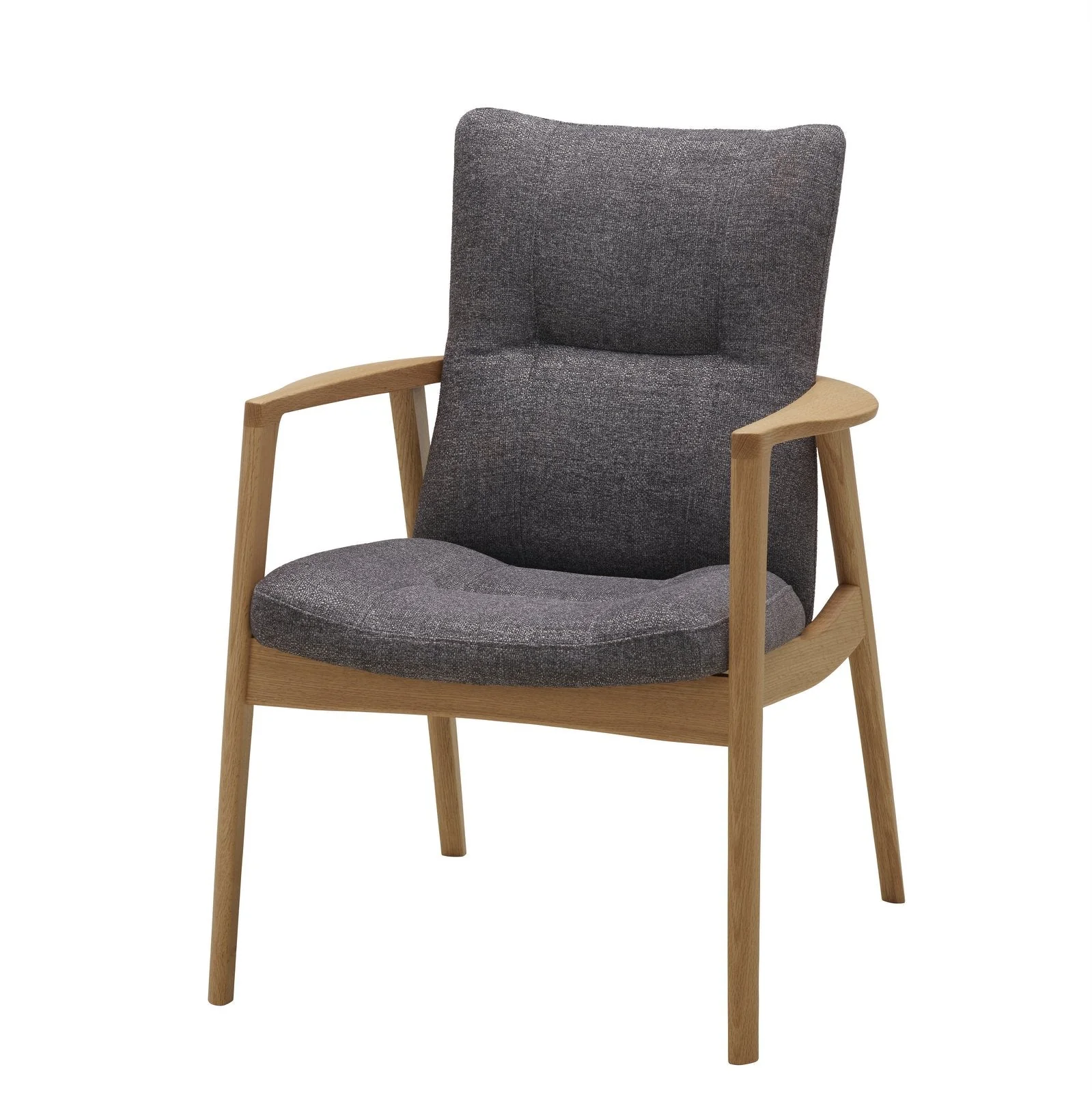 Minimalist Solid Oak Dining Chair