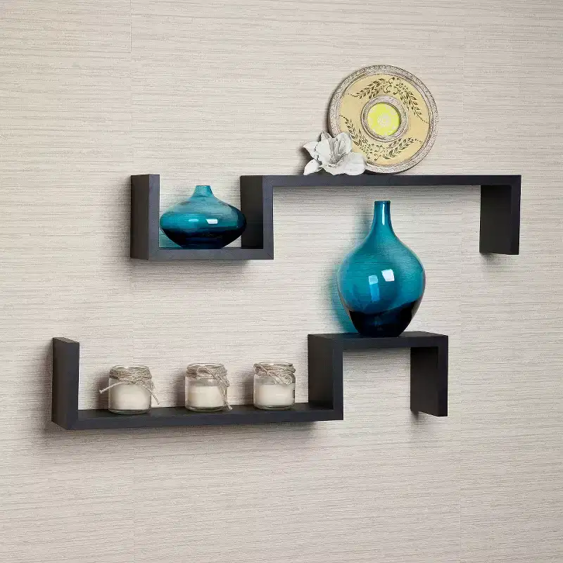 (Set of 2) 22.5 x 4.7 Floating Wall Shelving Set - Danya B.
