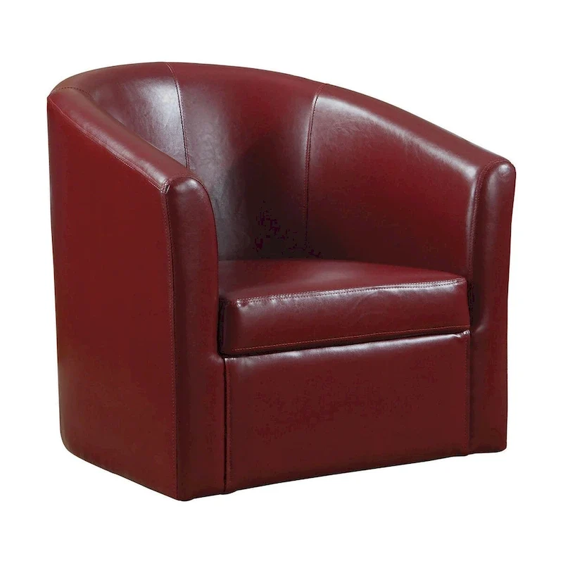 Compact Barrel Back Accent Chair