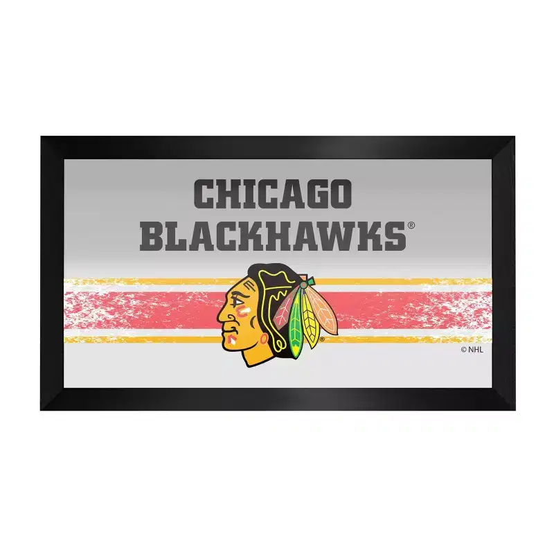 NHL Framed Logo Mirror