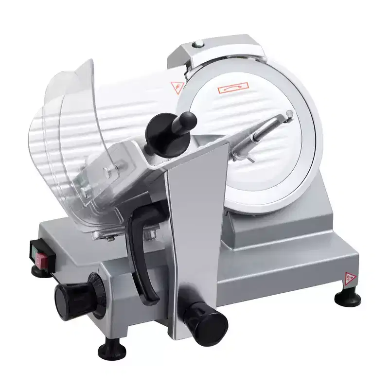 Commercial 10 Electric Meat Slicer Blade Food Slicer Cutter 240W With Child Lock Protection