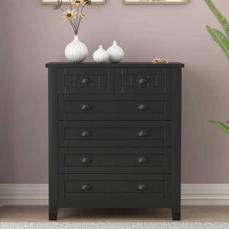 Drawer Dresser side cabinet,buffet sideboard,buffet service counter, solid wood frame,plasticdoor panel