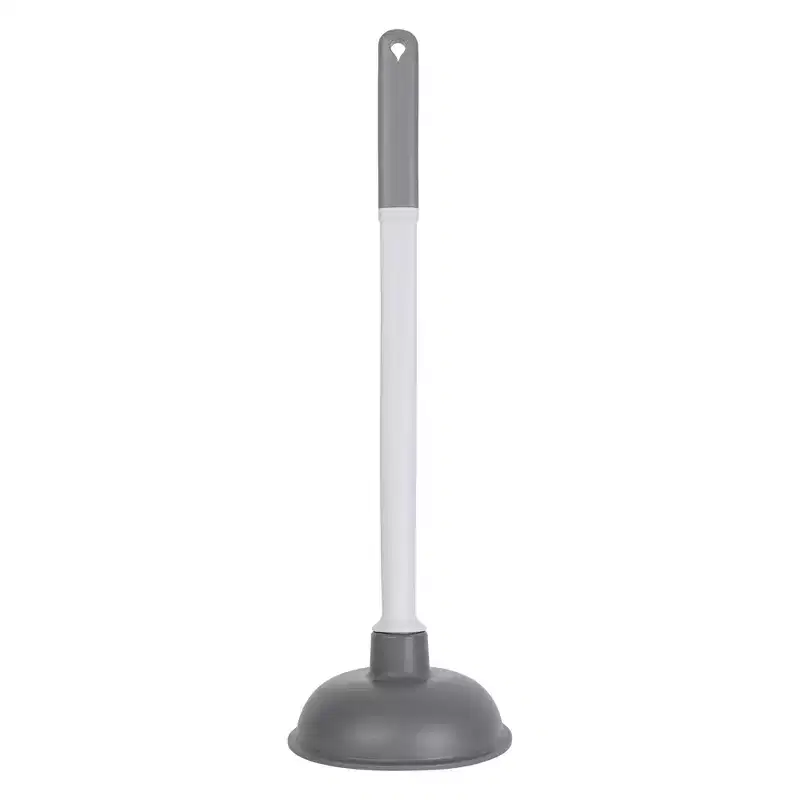 REGALWOVEN Modern Bathroom Cleaning Accessories Household Essentials Toilet Bowl Plunger with Holder