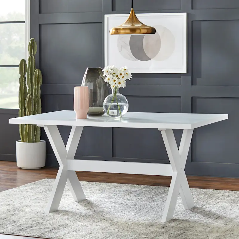 Simple Living Sumner X-base Picnic Dining Table