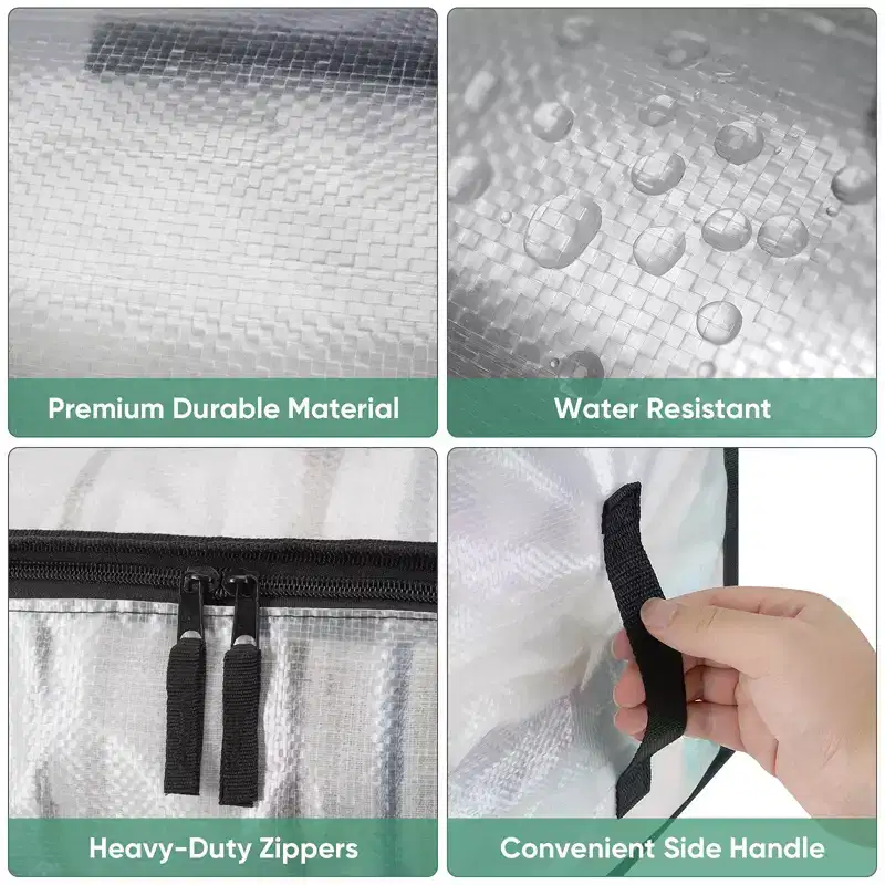 Narwey 2-Pack Oversized Moving Bags with Reinforced Handles