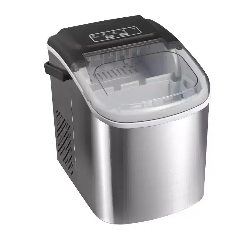 MegaChef Ice Maker in Stainless Steel