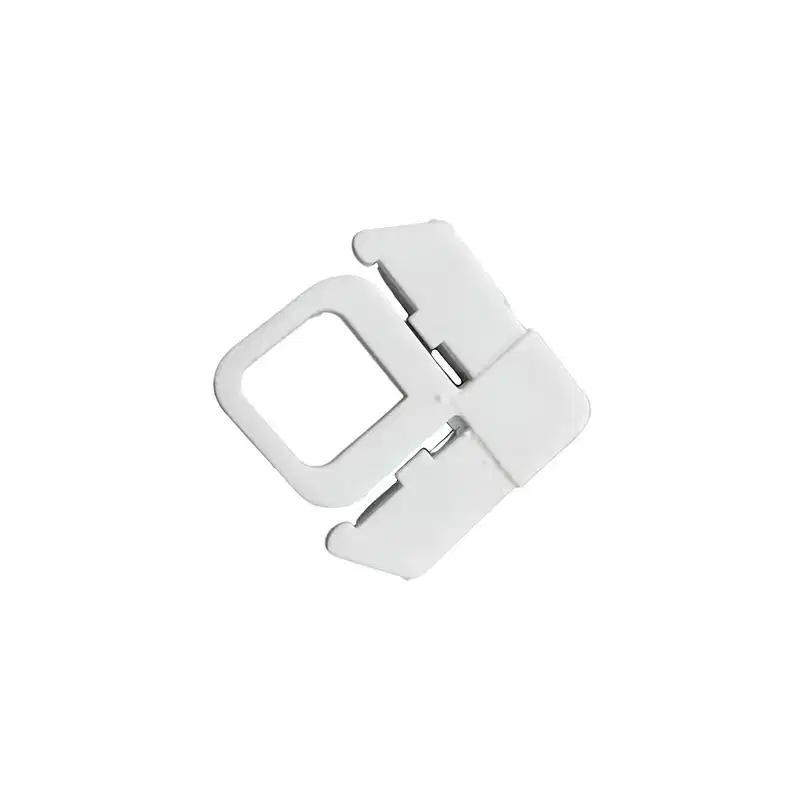 Brixwell Pull Tab Lift Corner With Stop, Plastic, 1-7/8 Overall Height, 9/16 Lower Tab Height, For 5/16 W x 3/4 D Frame, White Finish