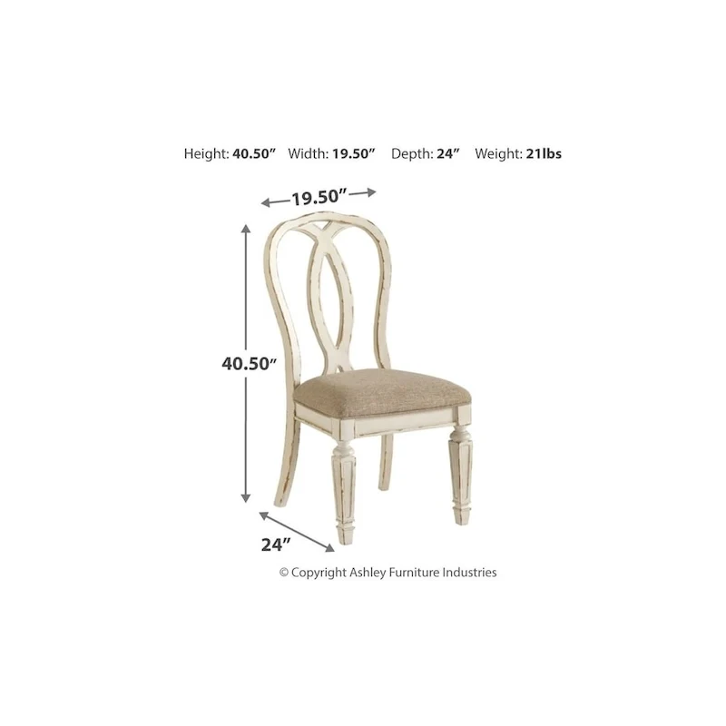 Realyn Dining Room Chair - 2 Pack