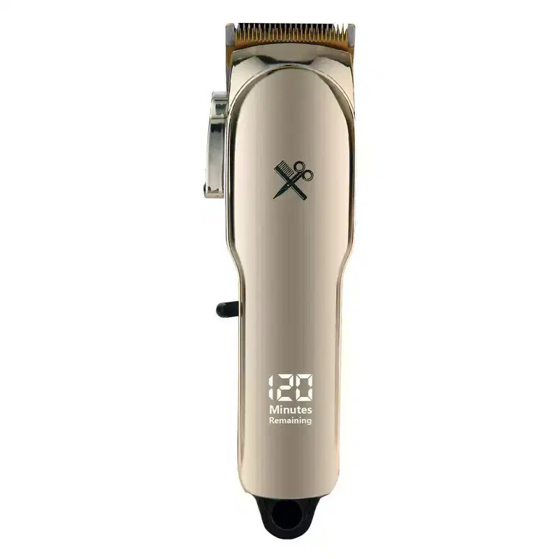The Cutting Edge LCD Display Rechargeable Cordless Hair Clipper with Ceramic Coated Blades - 12ct