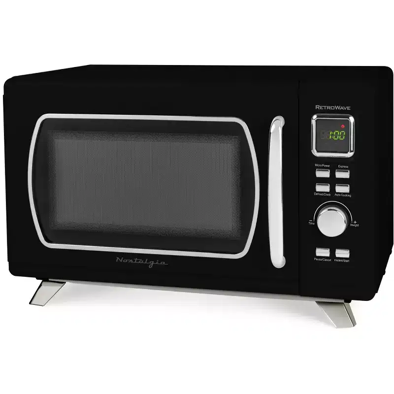 Nostalgia Mid-Century Retro 0.9 Cu. Ft. Microwave