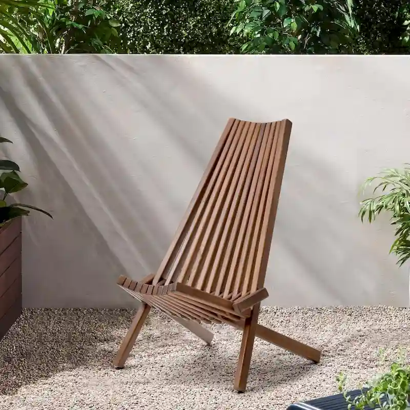 Stylish Folding wood chair