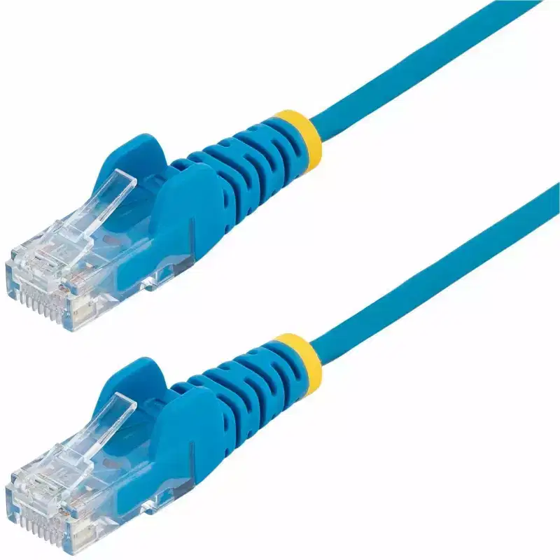 StarTech.com Slim CAT6 Ethernet Cable - N6PAT6INBLS