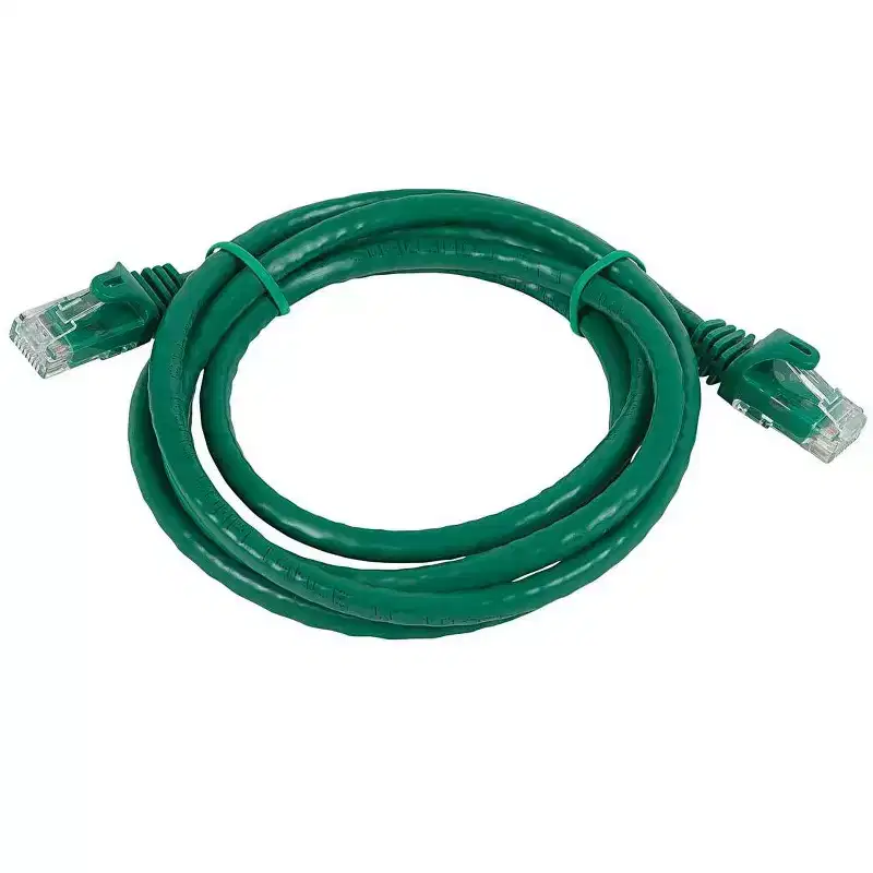 Monoprice Cat6 Ethernet Patch Cable - 3 Feet - Green | Network Internet Cord - Snagless RJ45, Stranded, 550Mhz, UTP, Pure Bare Copper Wire, 24AWG -