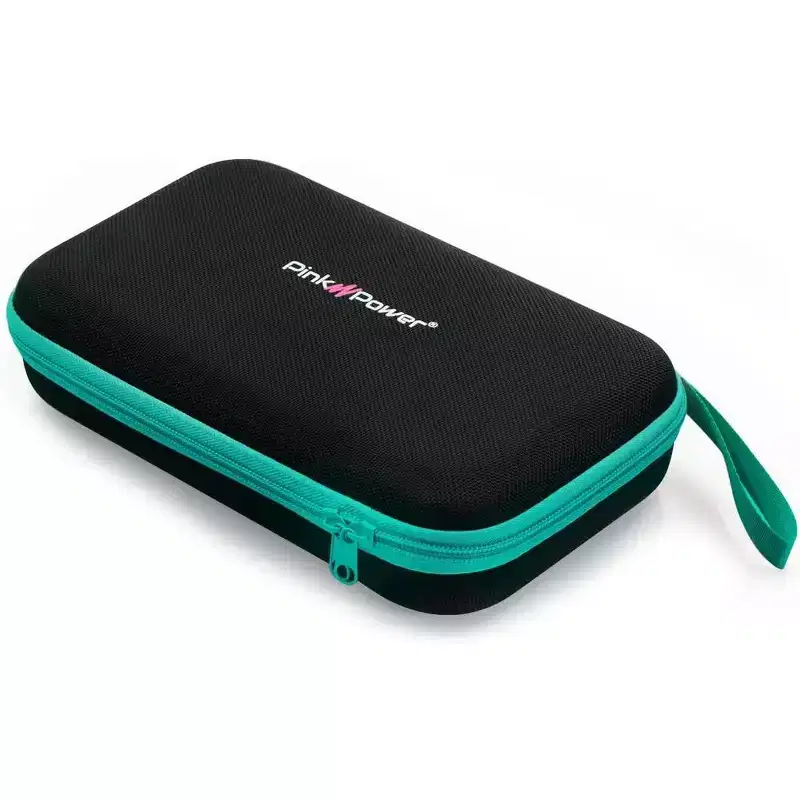 Pink Power Storage Case for Cordless Electric Scissor Box Cutter Cordless Screwdrivers - Craft Sewing Accessories Storage Case - Aqua Blue