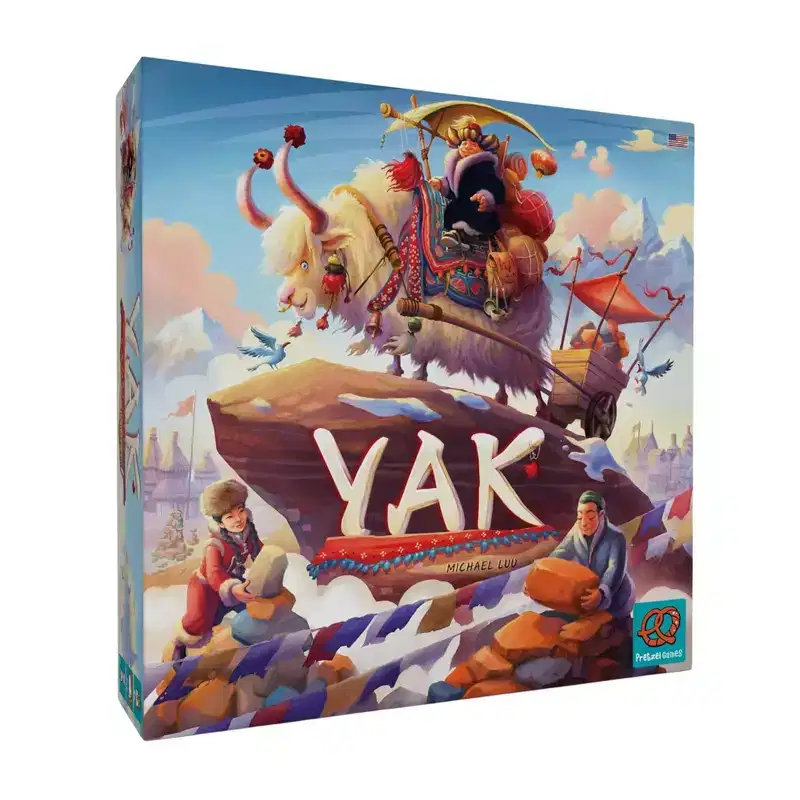 Pretzel Games Yak Strategy Board Game