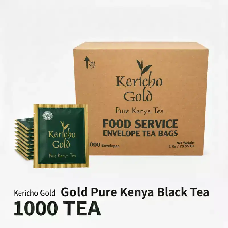 Kericho Black Tea Bags Individually Wrapped -1000 Tea Bags