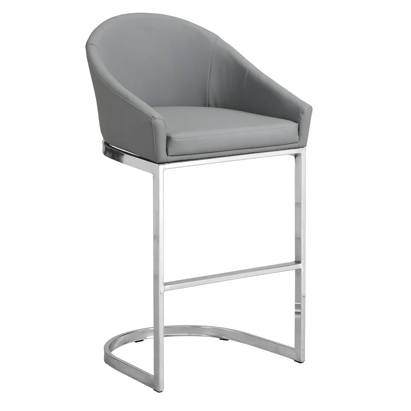 26 Inch Upholstered Counter Stool