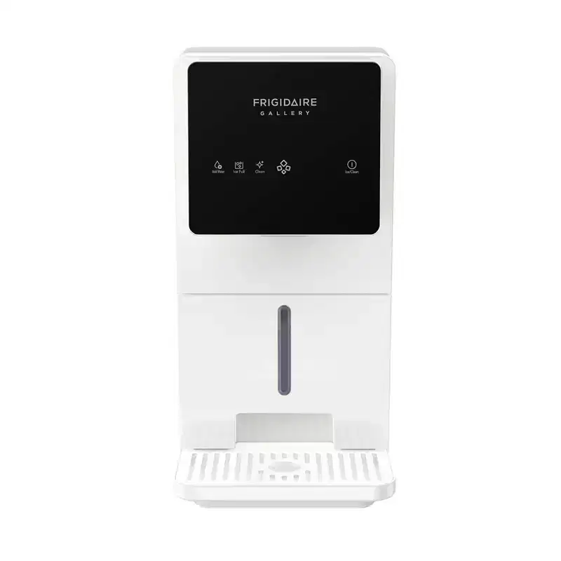Frigidaire Gallery 33lbs Countertop Touchscreen Nugget Ice Maker with Ice Dispenser White