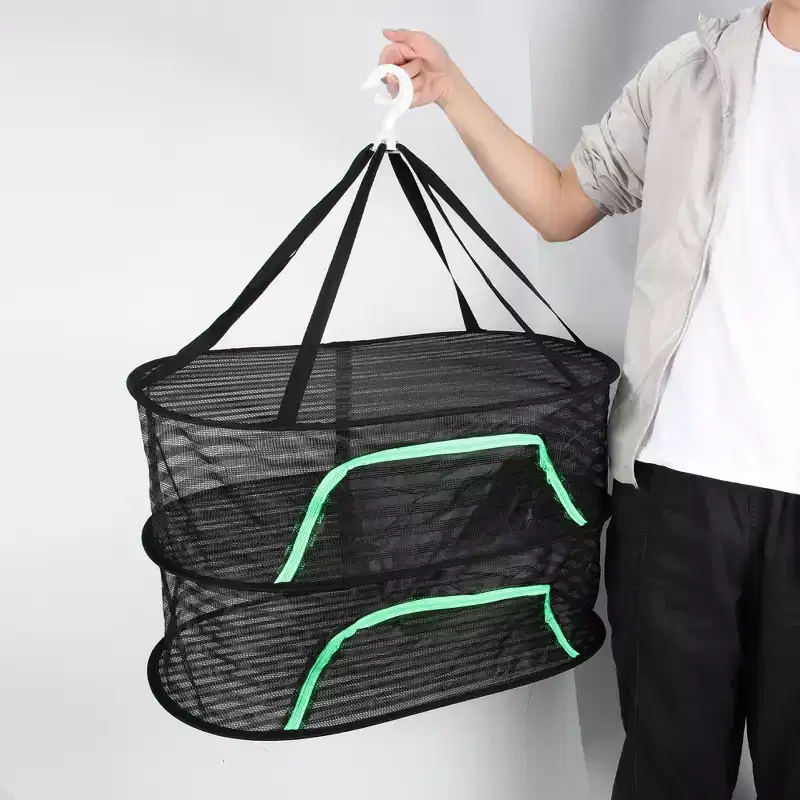 Unique Bargains Single Layer Drying Basket 23.62x15.75x7.87 1 Pc