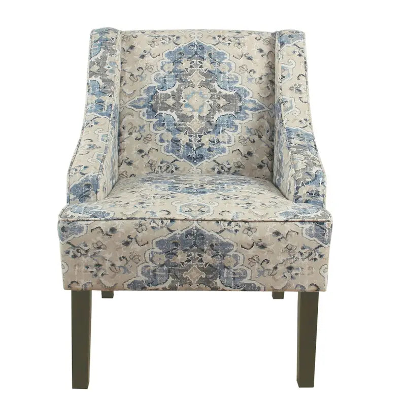 Porch & Den Holman Upholstered Swoop Arm Chair