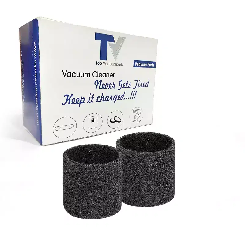 Topvacuumparts Vacuum Filters for Shop-Vac, Foam Filters Replacement for Wet Dry Vacmaster Parts # 90585, 9058500, VF2001, 2 Pack