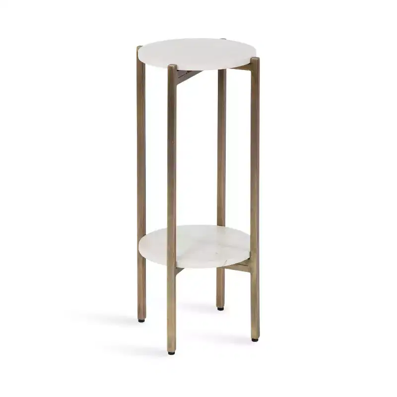 Kate and Laurel Moxley Round Accent Table