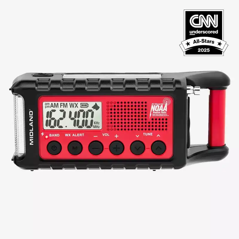 Midland ER310 Portable Emergency Crank Weather Radio - ER310
