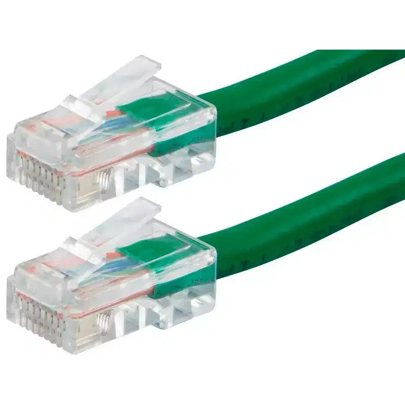 Monoprice Cat6 Ethernet Patch Cable - 3 Feet - Green, RJ45, Stranded, 550Mhz, UTP, Pure Bare Copper Wire, 24AWG - Zeroboot Series