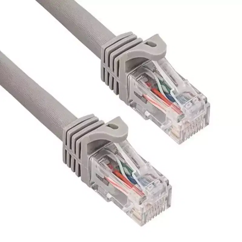 SANOXY Cables and Adapters; 2ft Cat6a 600 MHz UTP Snagless Ethernet Network Patch Cable, Gray
