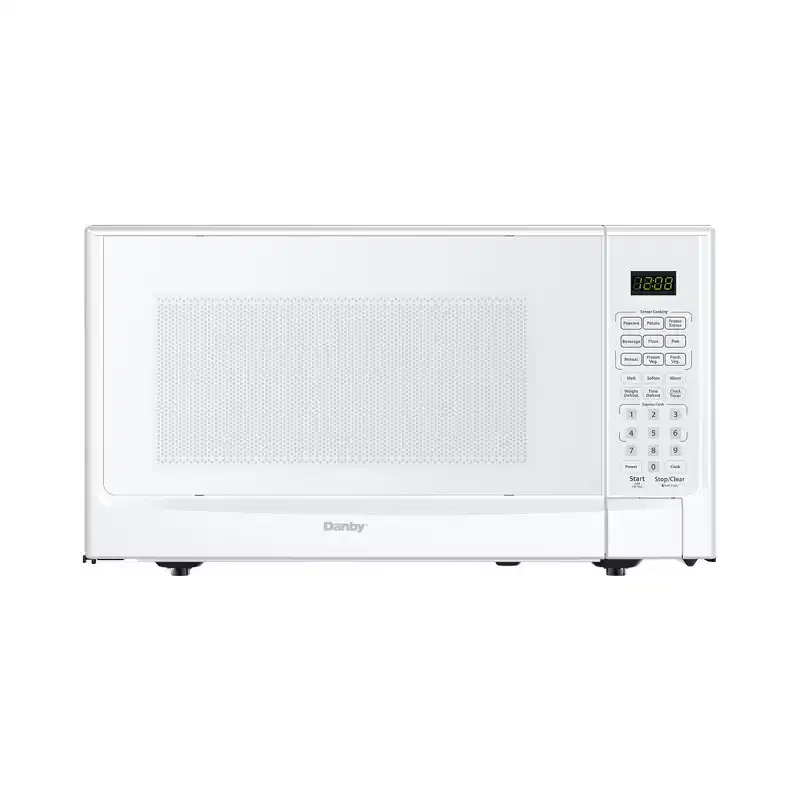 Danby Designer 1.4 cu. ft. Sensor (Cooking) Microwave in White DDMW01440WG1