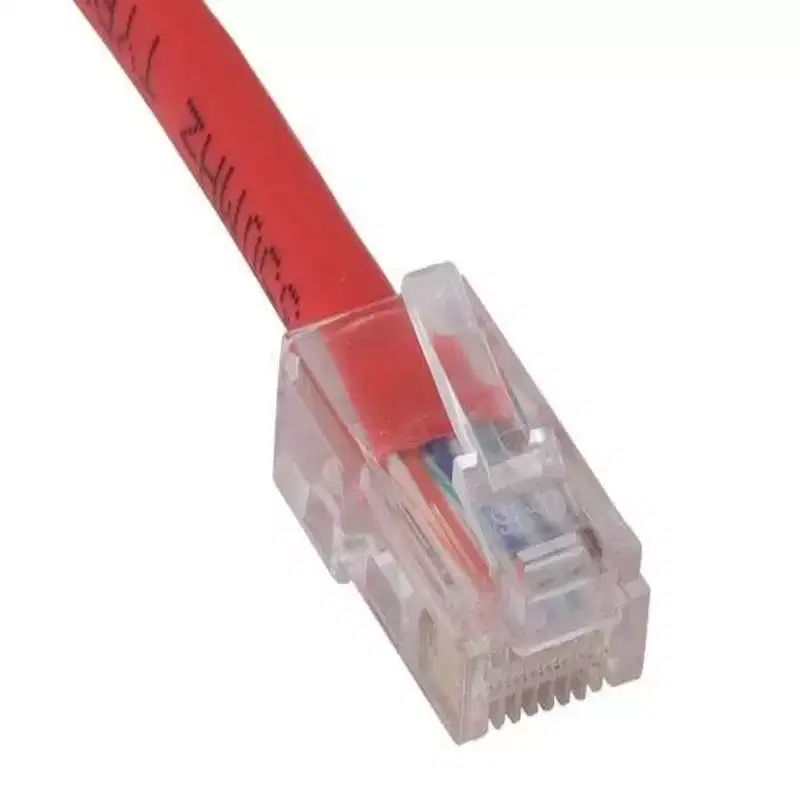 SANOXY Cables and Adapters; 1ft Cat5e 350 MHz UTP Assembled Ethernet Network Patch Cable, Red